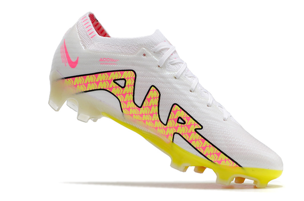 Air Zoom Mercurial Vapor 15 Elite FG White/Pink/Yellow
