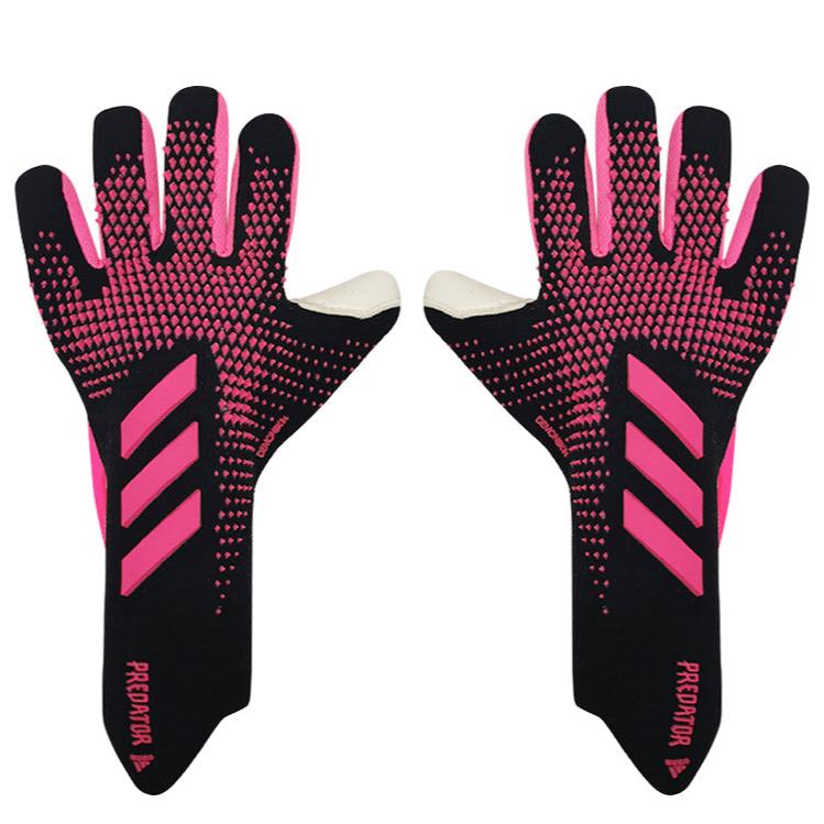 Predator league strapless goalkeeper gloves pink