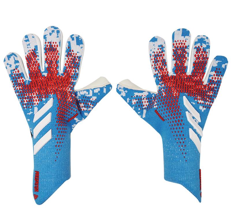 Predator league strapless goalkeeper gloves blue