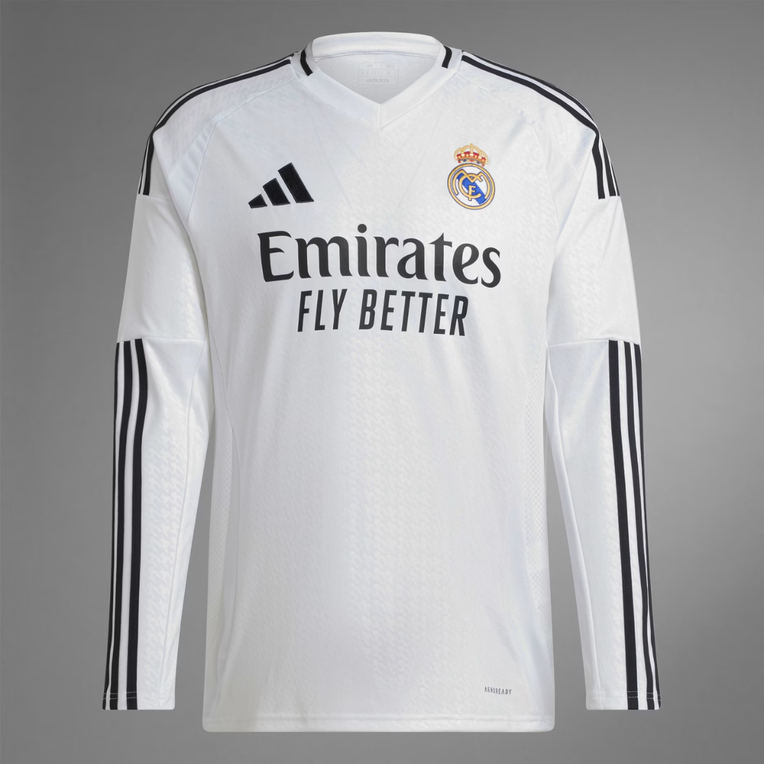 Real Madrid 24/25 Home Long-sleeve Jersey