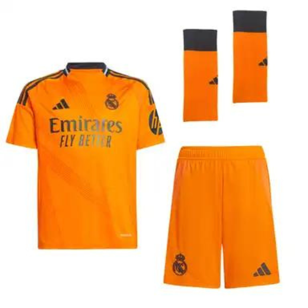 REAL MADRID 2024/25 YOUTH AWAY FULL KIT