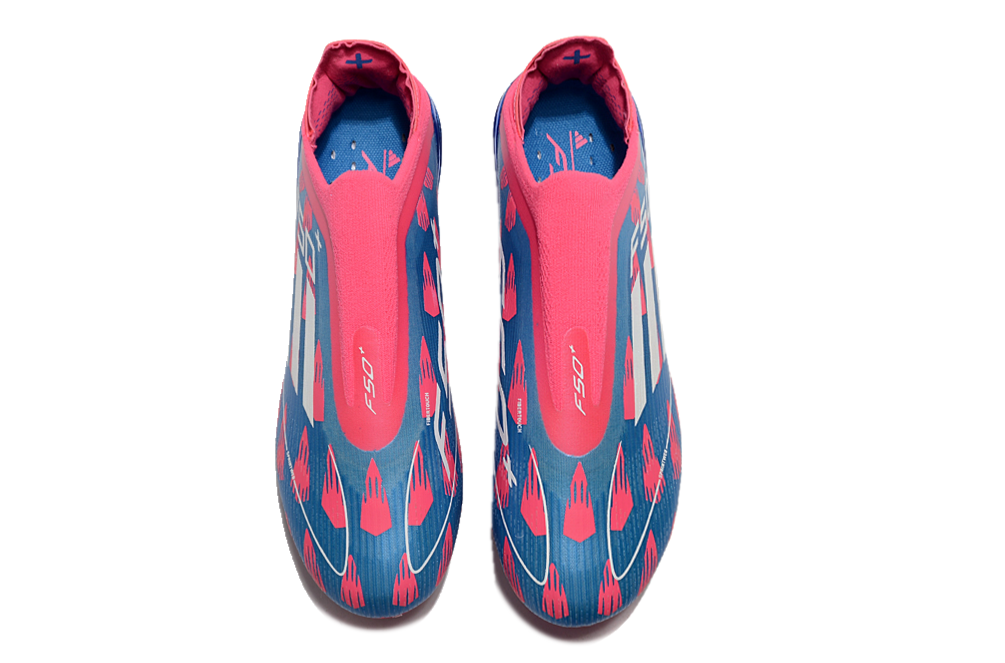 F50 ELITE FG - Messi Blue Pink Ultra Light Laceless