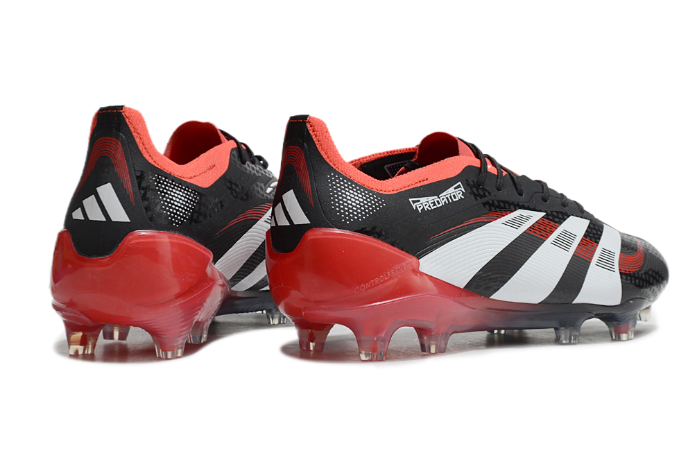 PREDATOR ELITE FG - BLACK/RED/WHITE