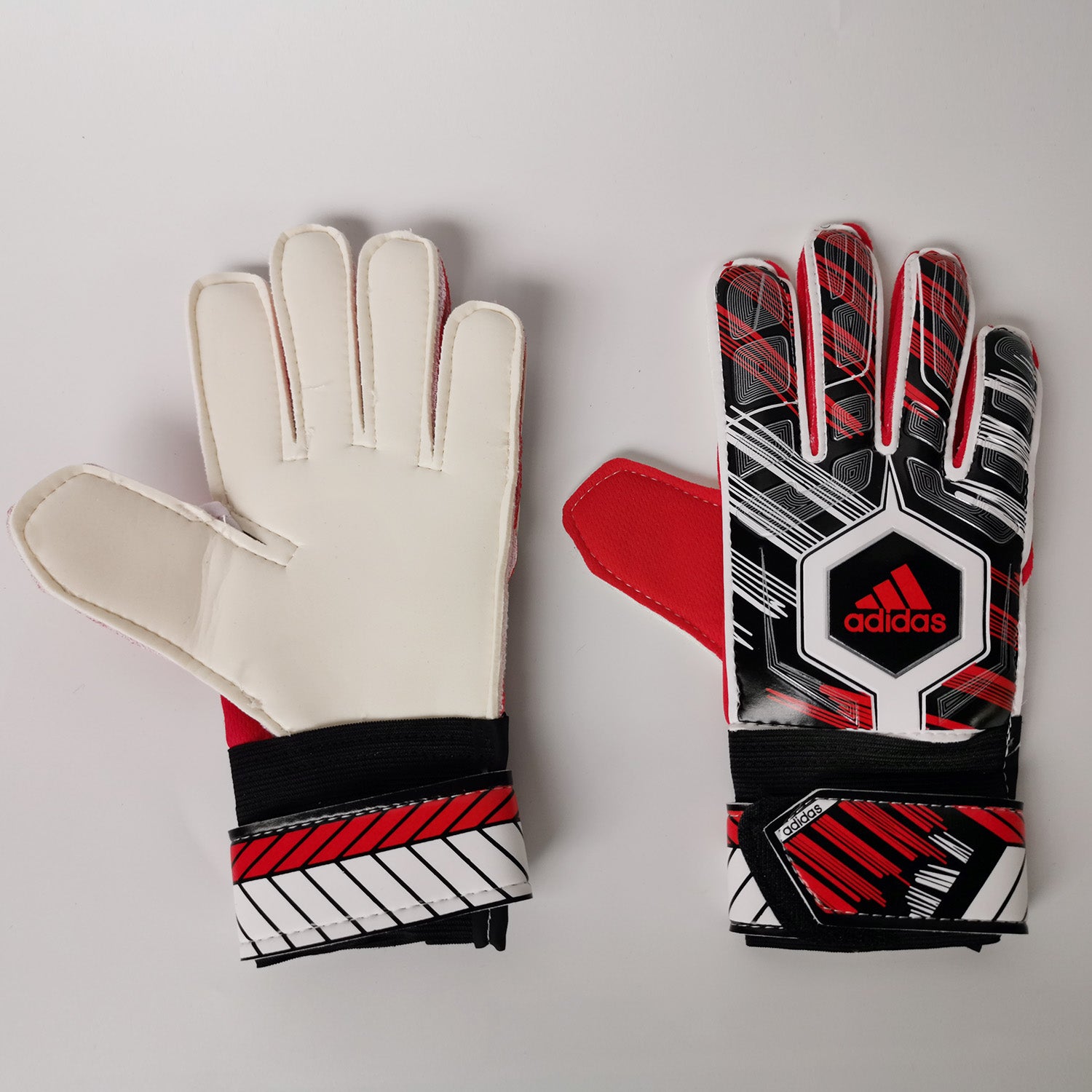 A5 goalkeeper gloves semi latex gloves Red