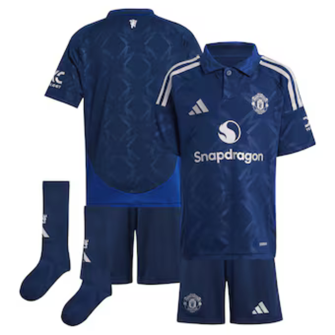 MANCHESTER UNITED 2024/25 YOUTH AWAY FULL KIT