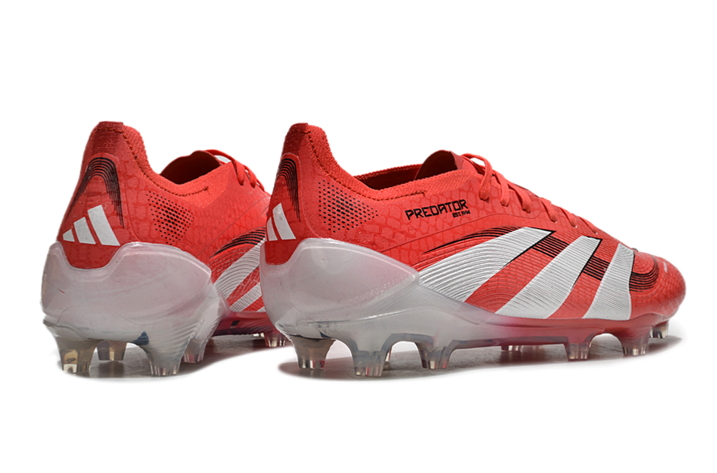 PREDATOR ELITE FG - RED/WHITE/BLACK