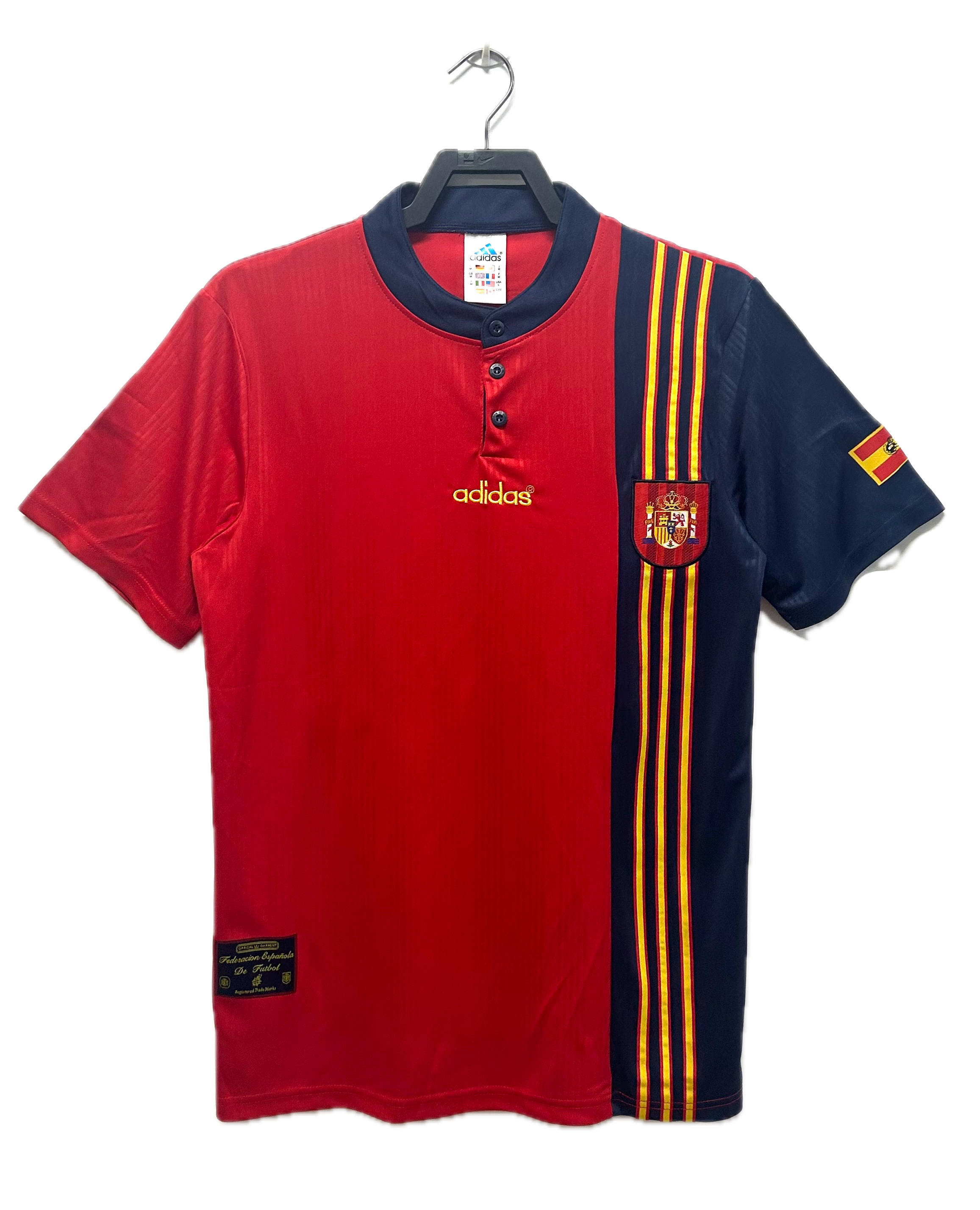 Spain  1996 Home Jersey