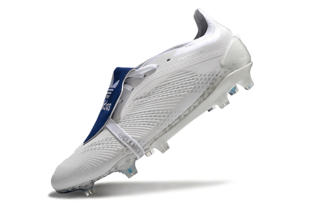 PREDATOR FOLD-OVER TONGUE ELITE FG - BECKHAM WHITE/BLUE