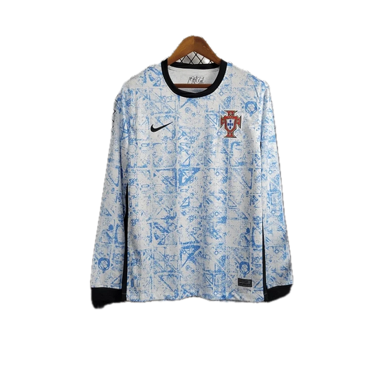 Portugal  2024 Away Long Sleeve Jersey - Euros