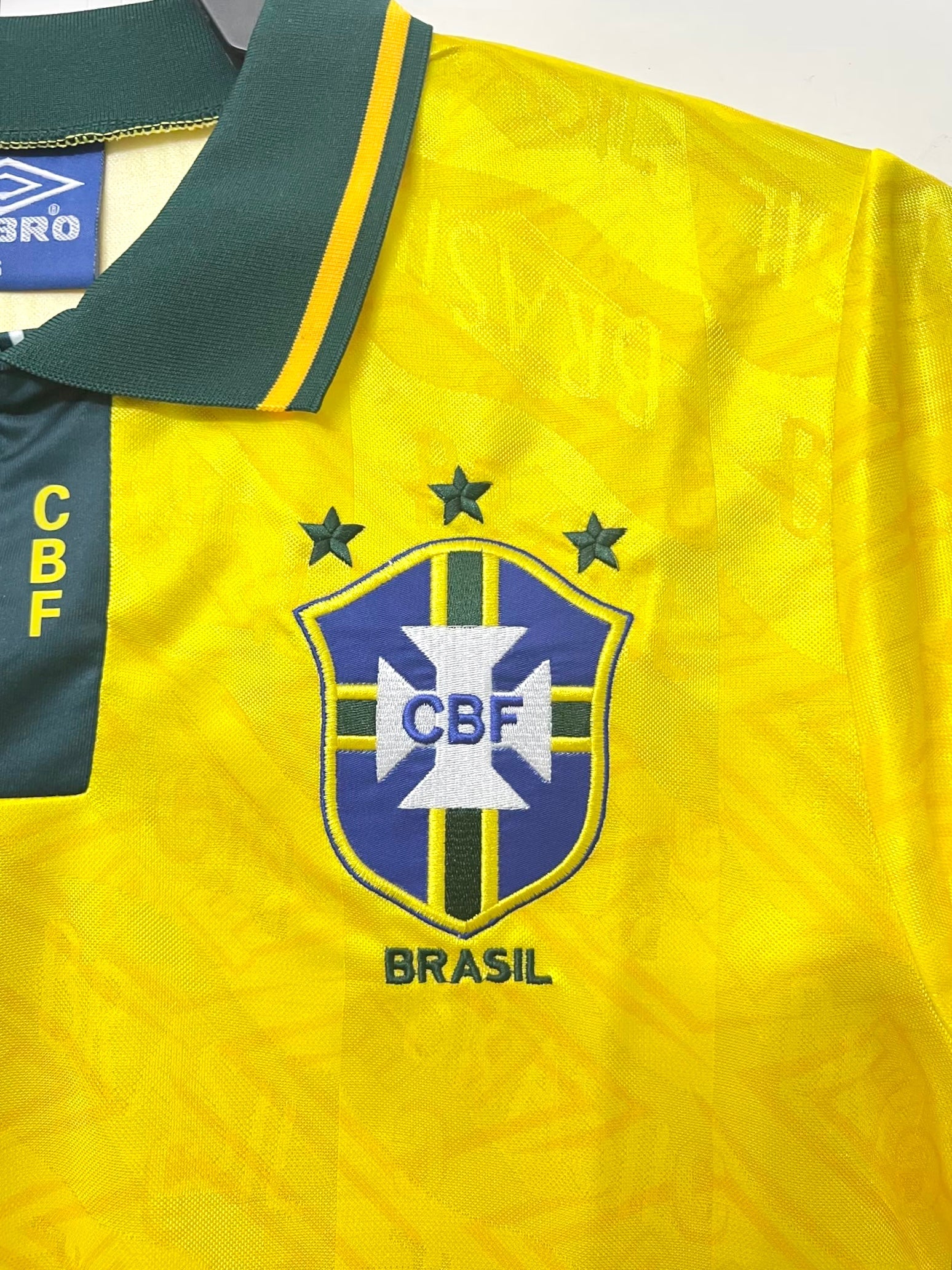 BRAZIL 91/93 Home Jersey