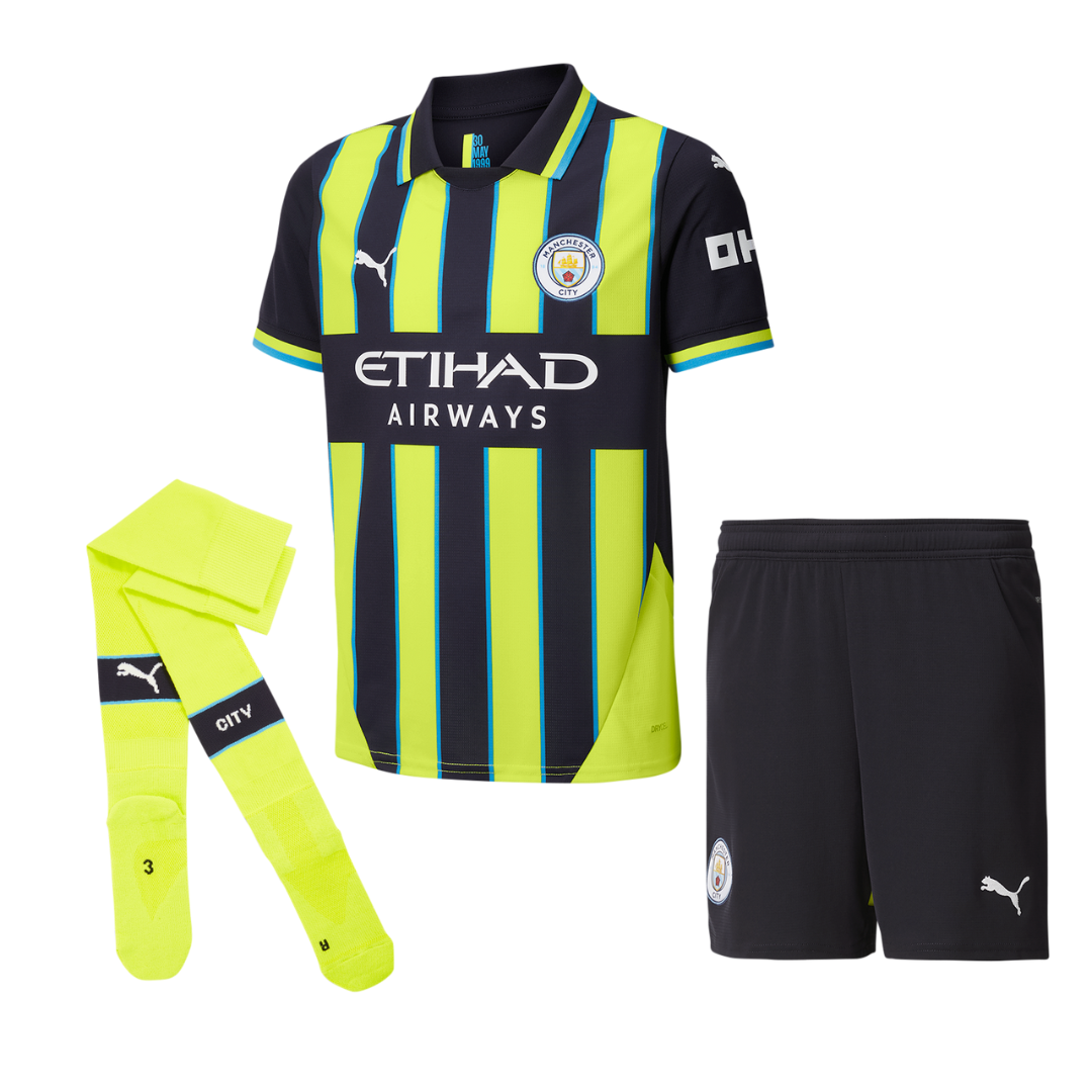 MANCHESTER CITY 2024/25 YOUTH THIRD FULL KIT