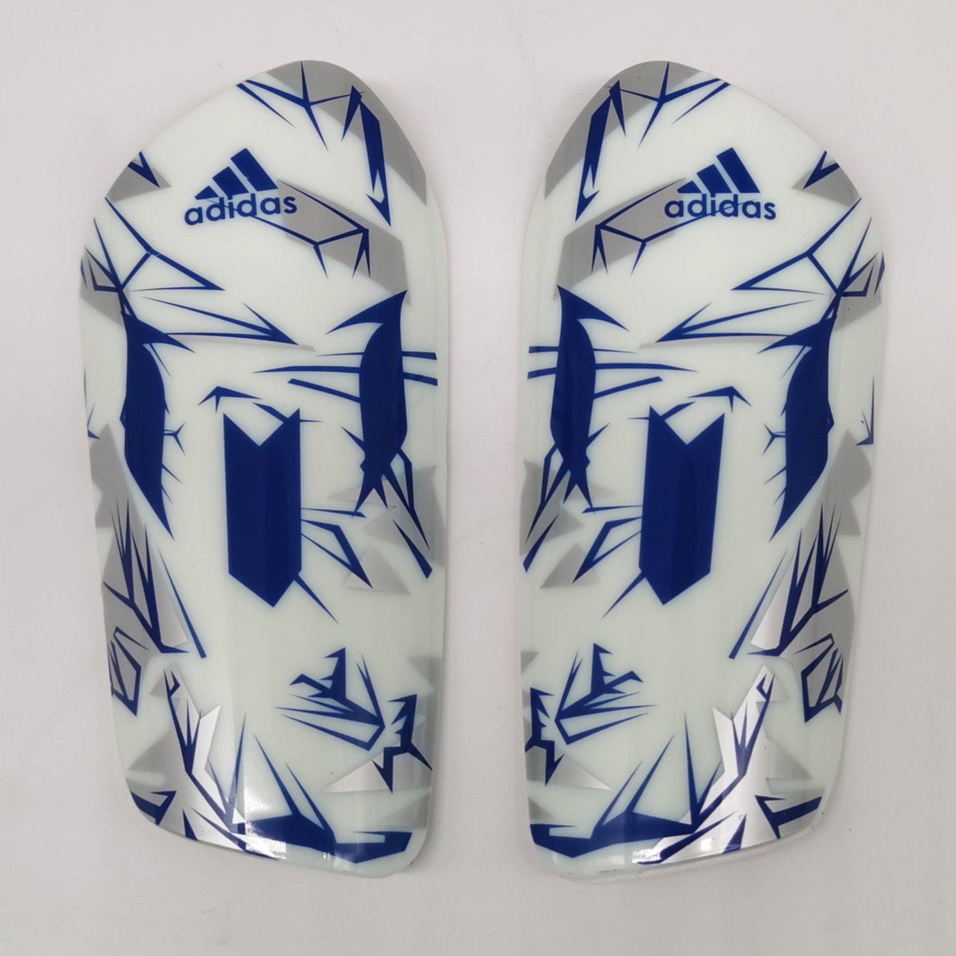 Messi Shin Guards White