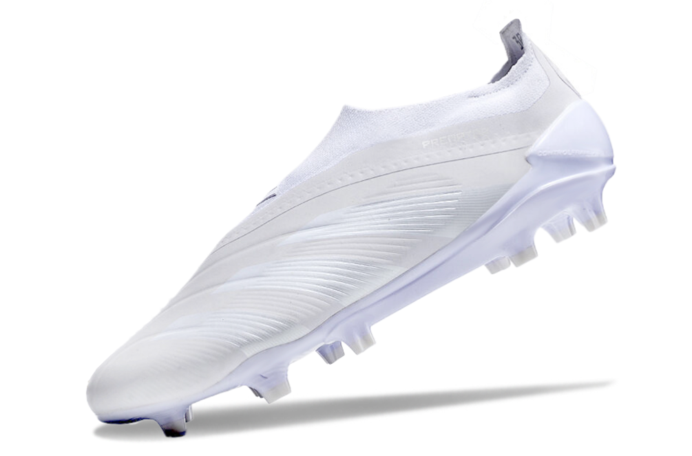 PREDATOR ELITE LACELESS FG - WHITE