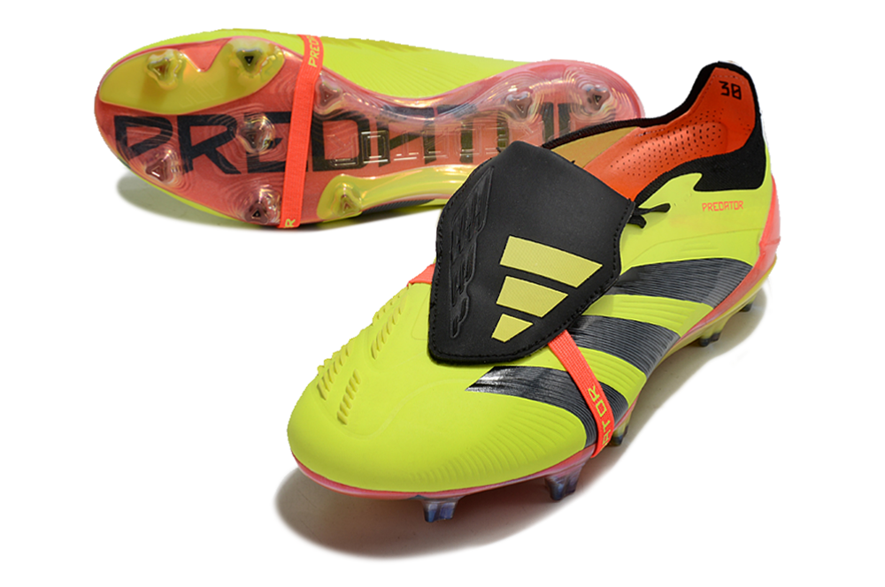 PREDATOR FOLD-OVER TONGUE ELITE FG - SOLAR YELLOW/SOLAR RED