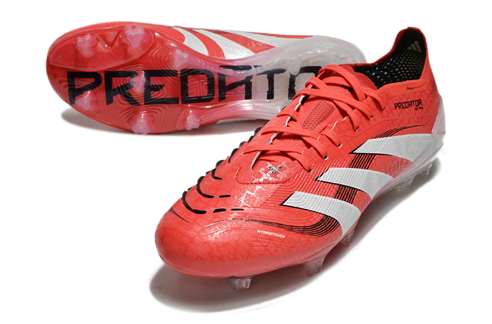 PREDATOR ELITE FG - RED/WHITE/BLACK