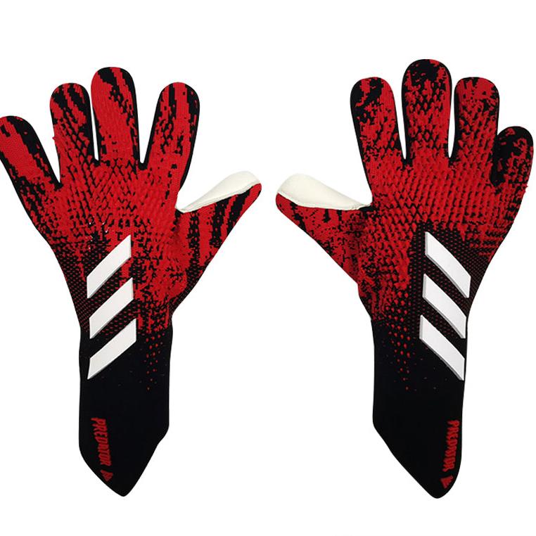 Predator league strapless goalkeeper gloves red