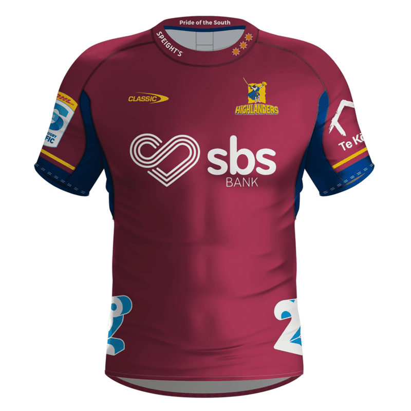 Highlanders 2024 Away Rugby Jersey