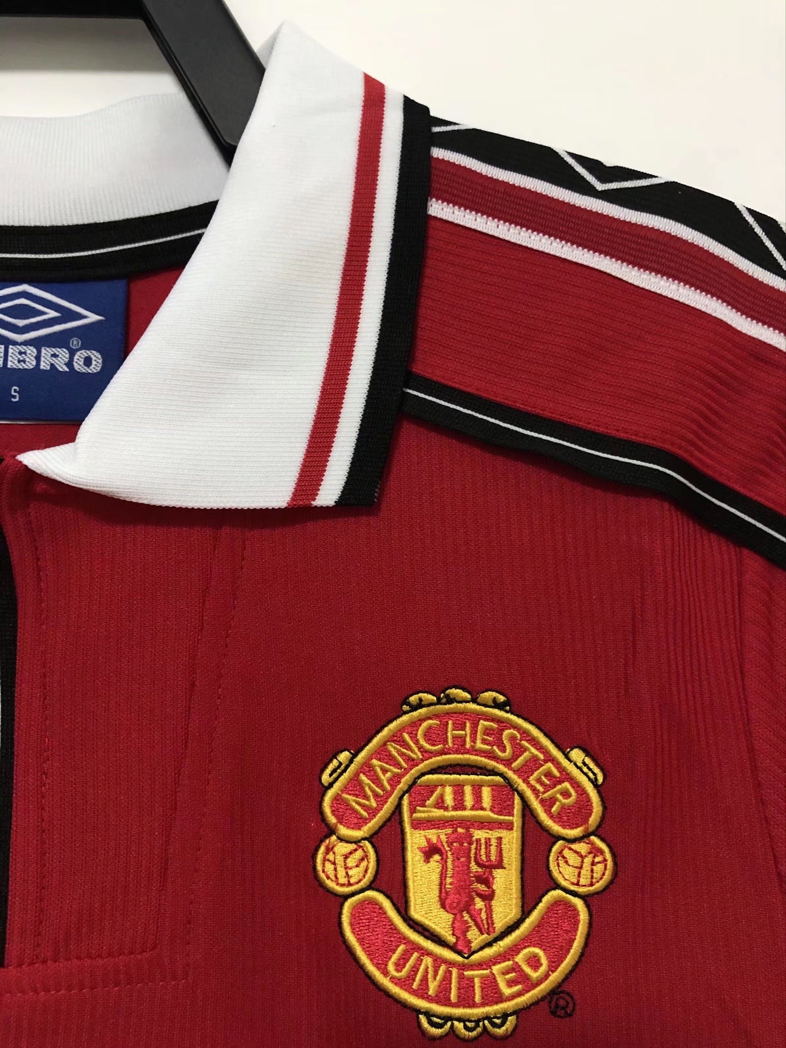 MANCHESTER UNITED 98/99 Home Jersey-Long Sleeve