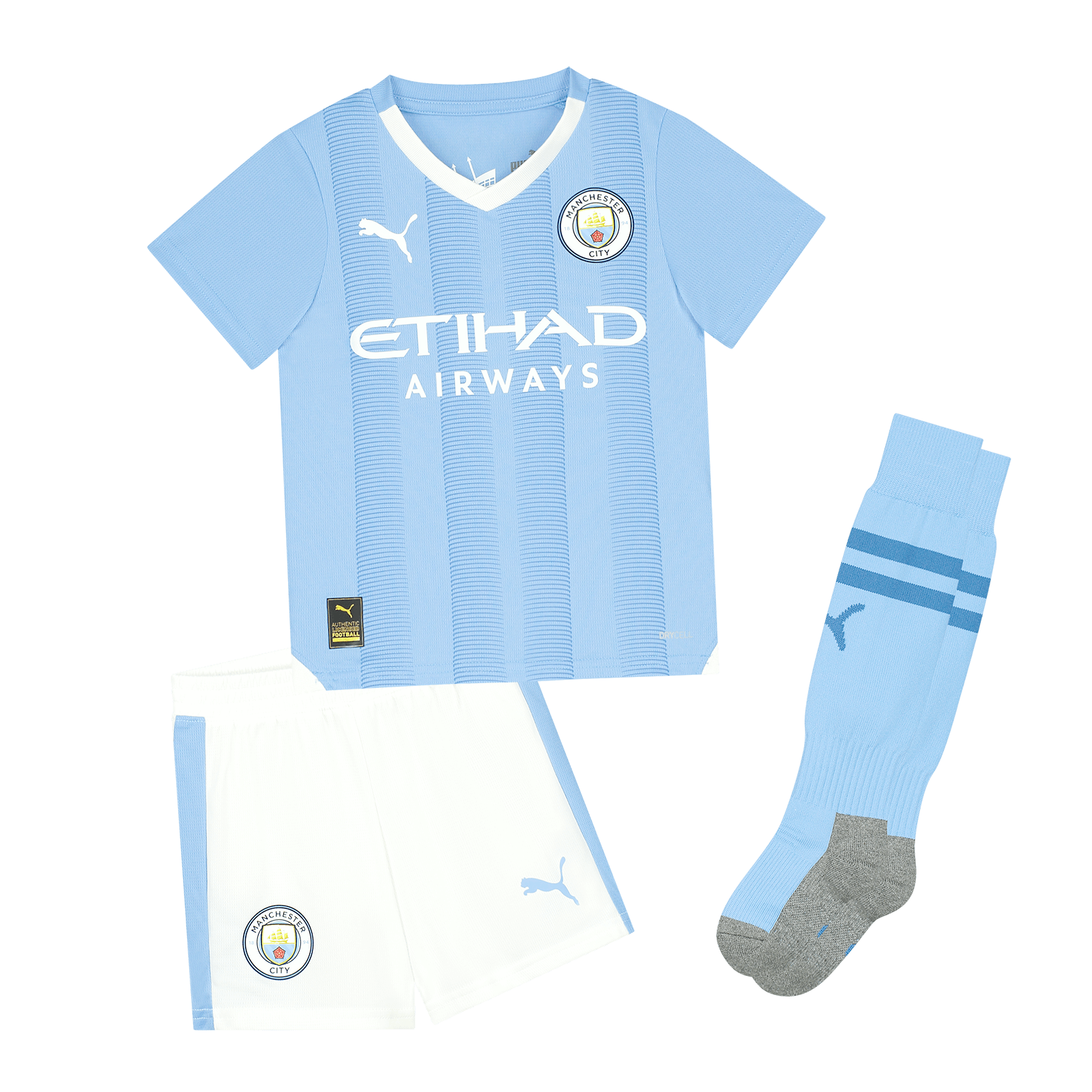 MAN CITY F.C 2023/24 YOUTH HOME FULL KIT