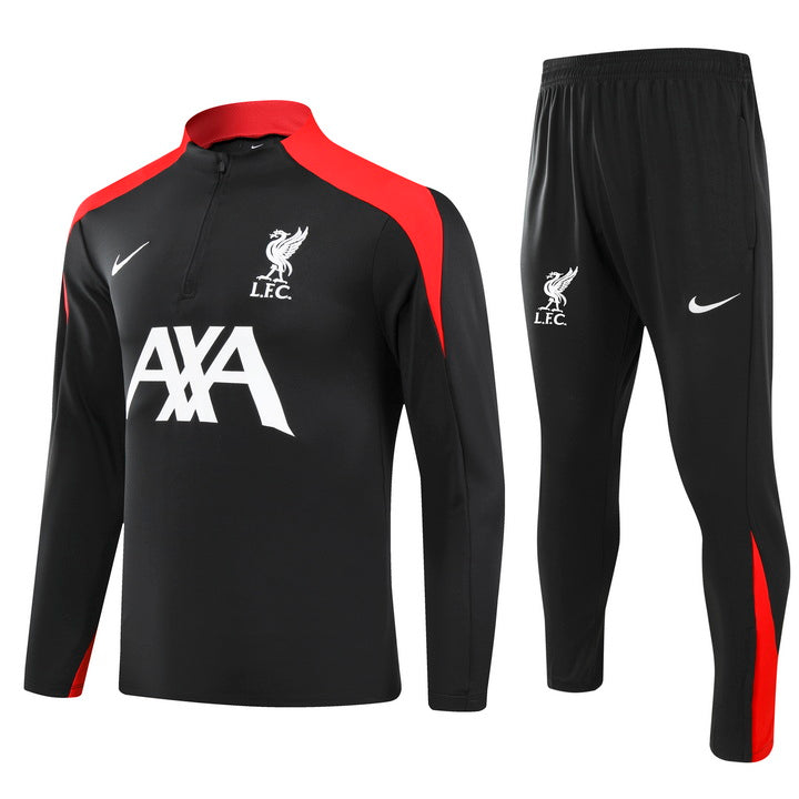 Liverpool 24/25 Black Training Tracksuit