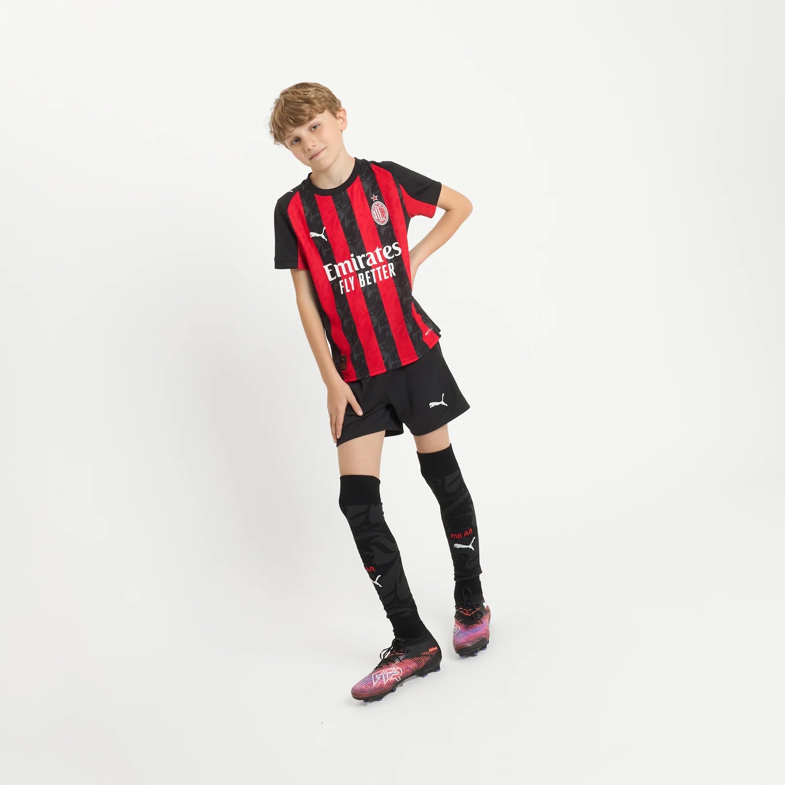 AC MILAN 25/26 HOME YOUTH FULL KIT