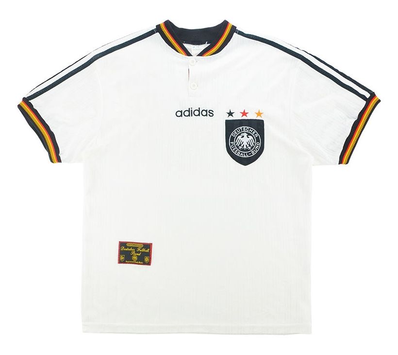 Germany 1996 Home Jersey