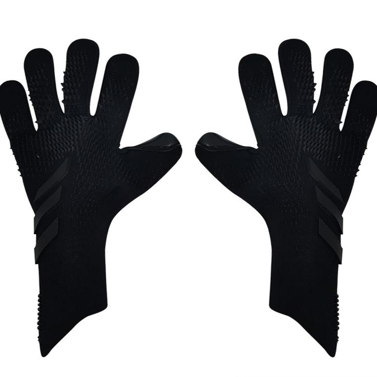 Predator league strapless goalkeeper gloves black