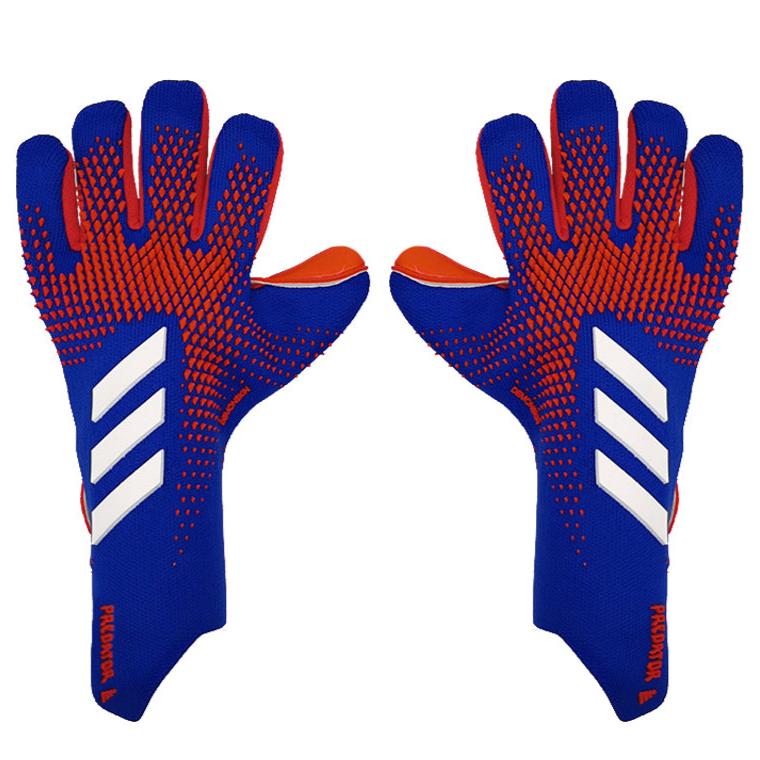 Predator league strapless goalkeeper gloves dark blue