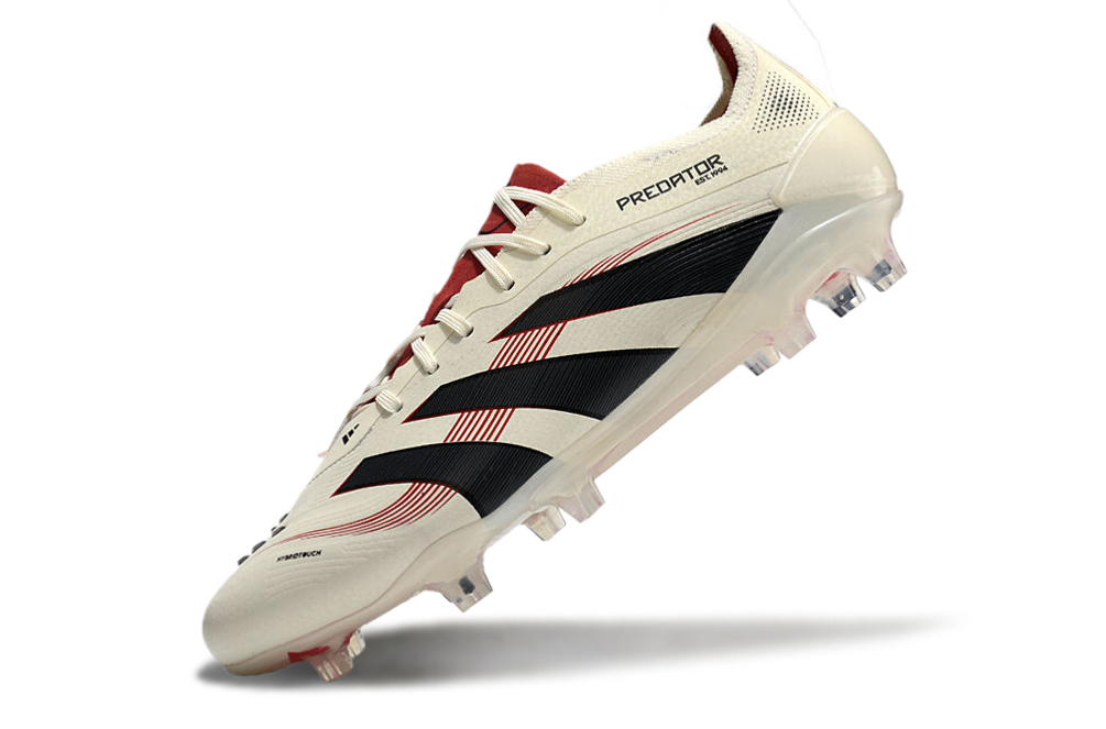 PREDATOR ELITE FG - WHITE / RED /BLACK