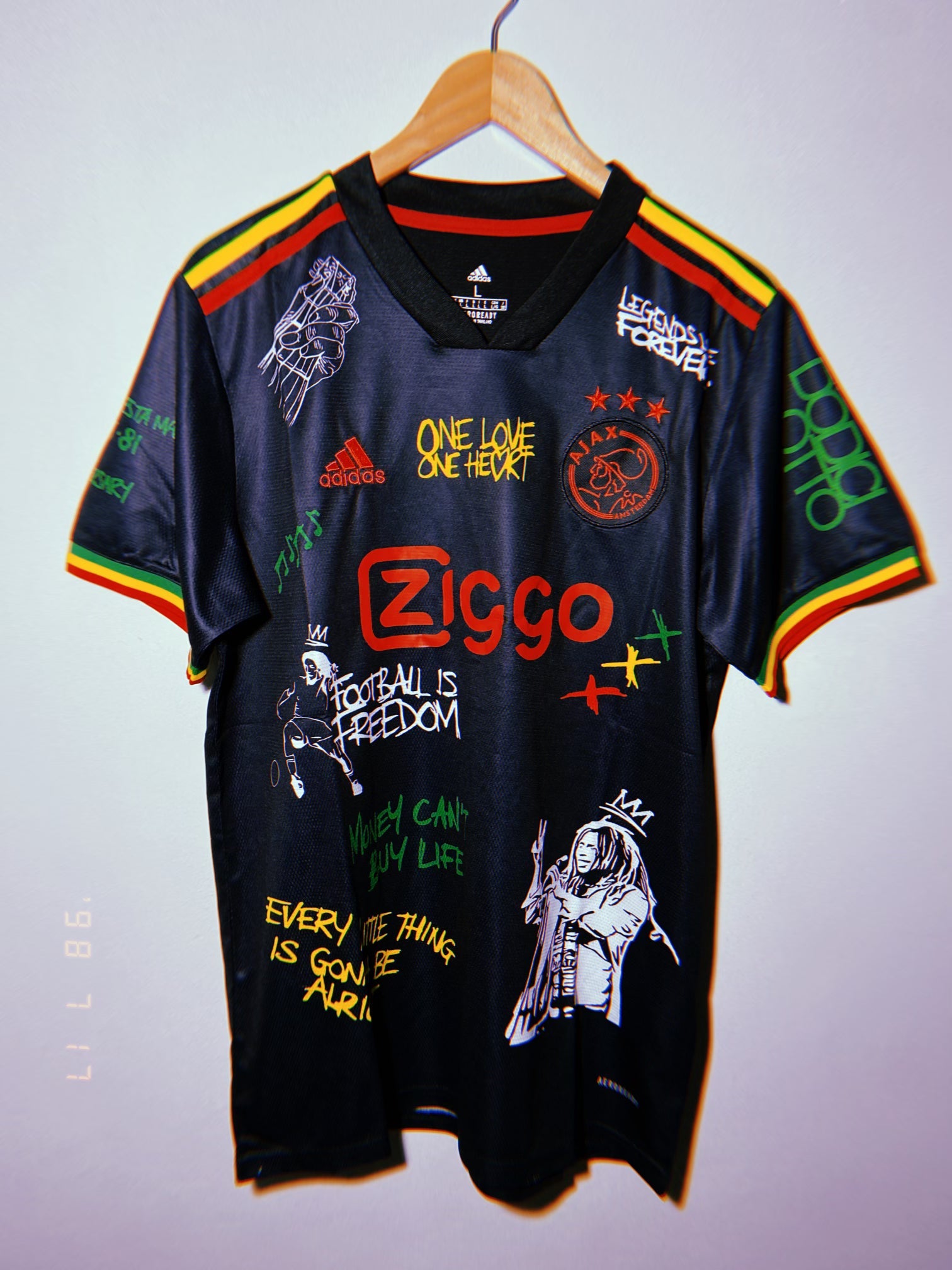 Ajax 21/22 Bob Marley Tribute