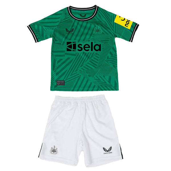 NEWCASTLE UNITED F.C 2023/24 YOUTH AWAY FULL KIT