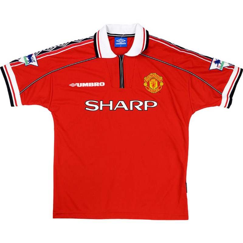 MANCHESTER UNITED 98/99 Home Jersey