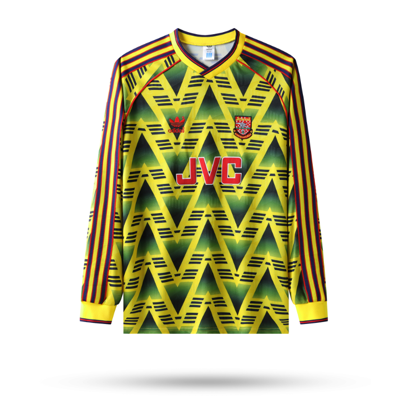 Arsenal 1991/93 Away Long Sleeve