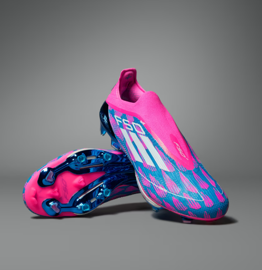 F50 ELITE LACELESS FG - SOLAR BLUE/SOLAR PINK