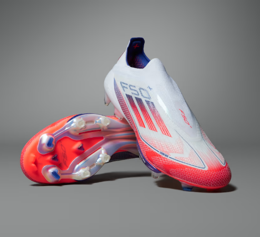 F50+ ELITE LACELESS FG - SOLAR RED/TURBO BLUE