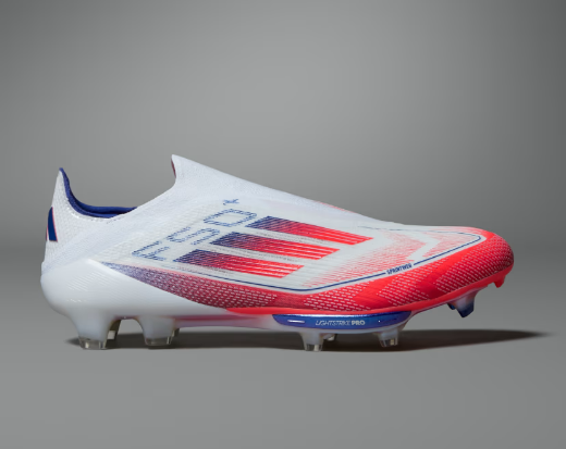 F50+ ELITE LACELESS FG - SOLAR RED/TURBO BLUE