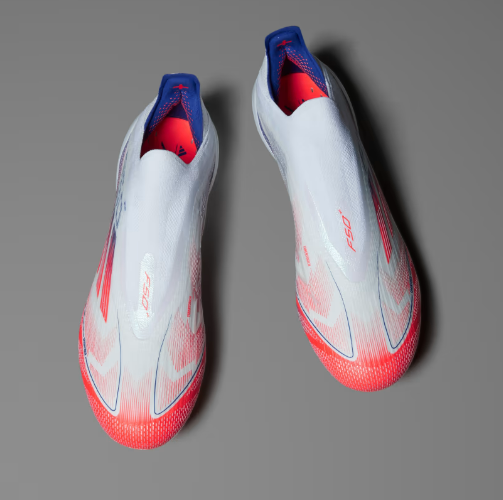 F50+ ELITE LACELESS FG - SOLAR RED/TURBO BLUE