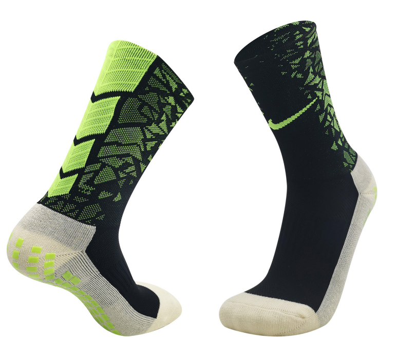 NK Training Grip Crew Cotton Pattern Socks