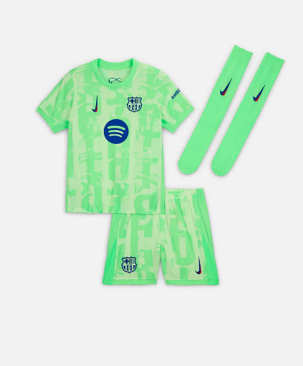 FC BARCELONA 24/25 THIRD YOUTH KIT