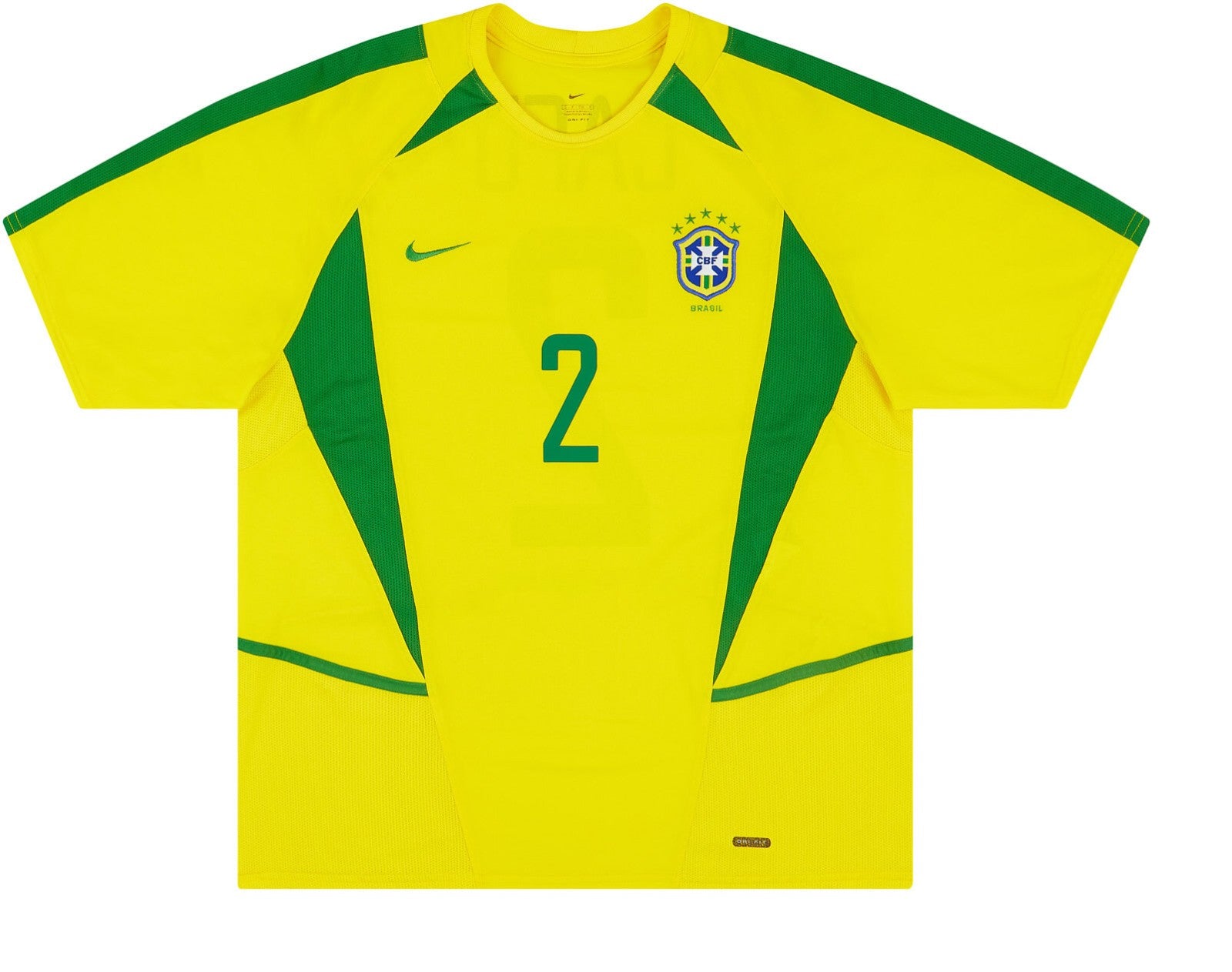 Brazil 2002 Home Jersey