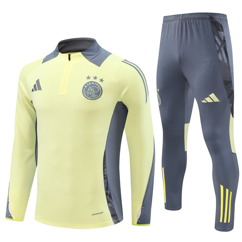 Ajax 24/25 Light Yellow Training Tracksuit