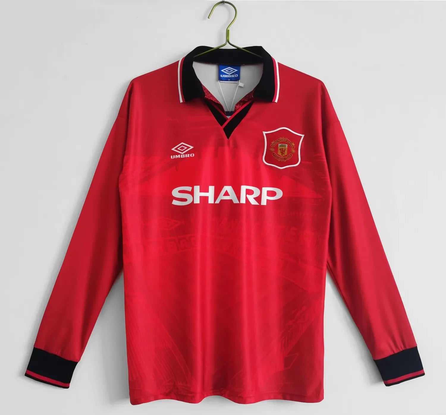 MANCHESTER UNITED 94/96 Home Jersey-Sleeve Long