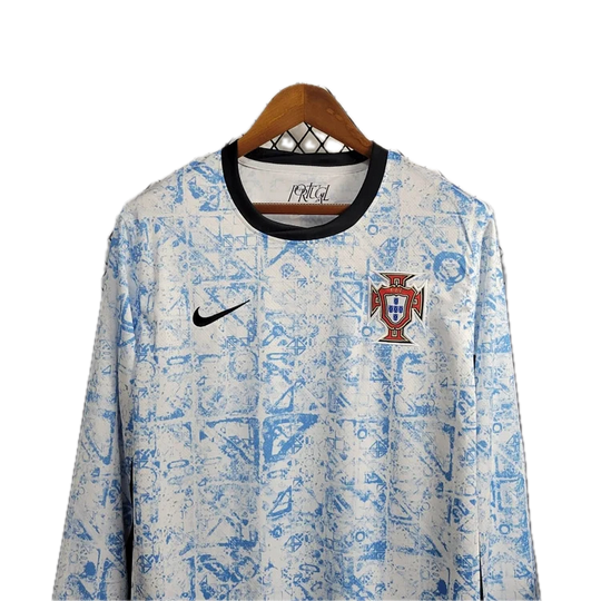 Portugal  2024 Away Long Sleeve Jersey - Euros