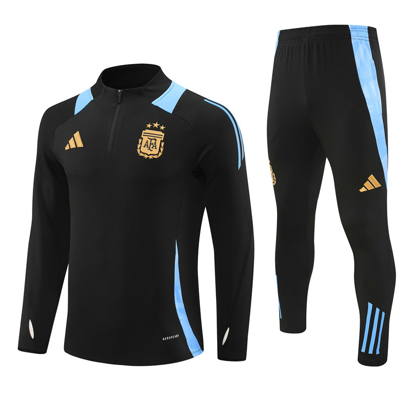 Argentina Black Training Tracksuit