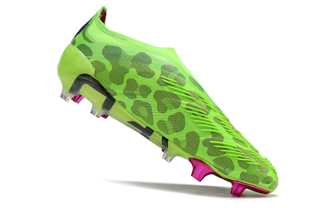 PREDATOR ELITE LACELESS FG - SOLAR GREEN/SHOCK PINK