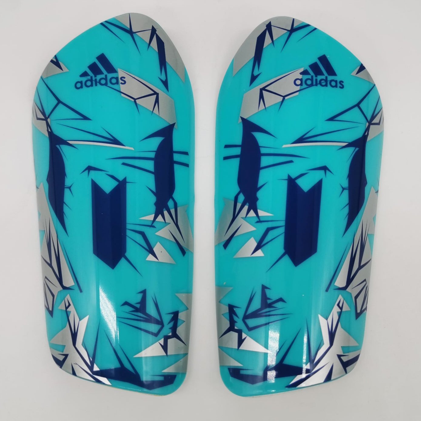 Messi Shin Guards Light Blue