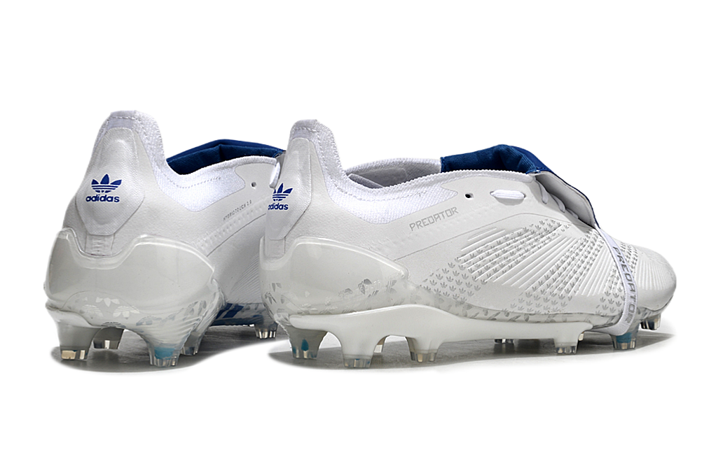 PREDATOR FOLD-OVER TONGUE ELITE FG - BECKHAM WHITE/BLUE