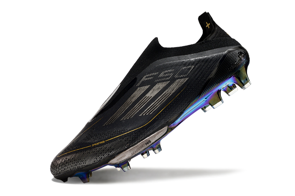 F50 ELITE LACELESS FG - BLACK SPECIAL MADE