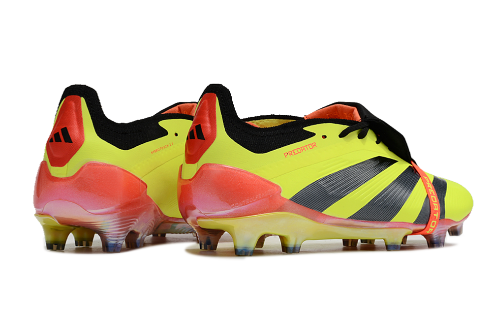 PREDATOR FOLD-OVER TONGUE ELITE FG - SOLAR YELLOW/SOLAR RED