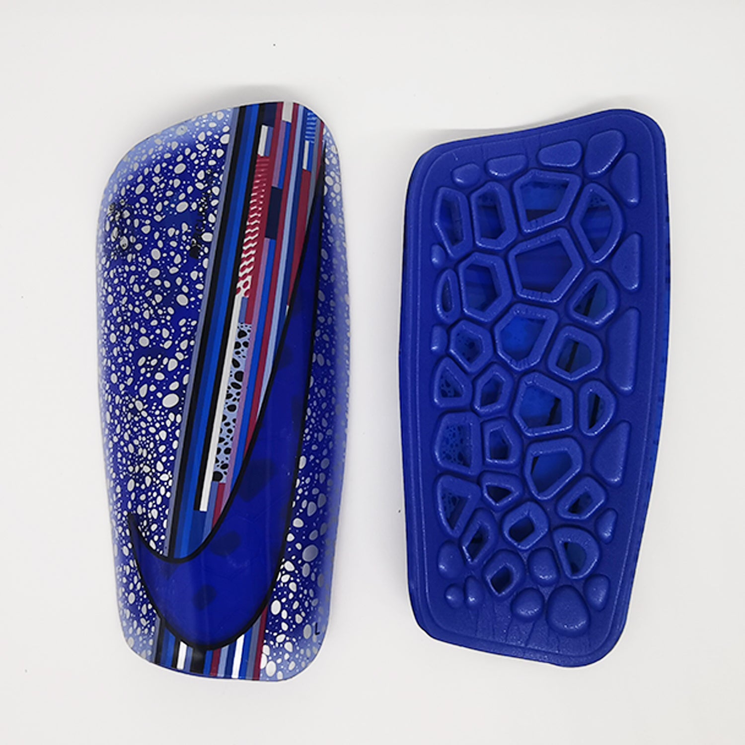 Mercurial Lite Honeycomb Shock Absorption Shin Guards Blue